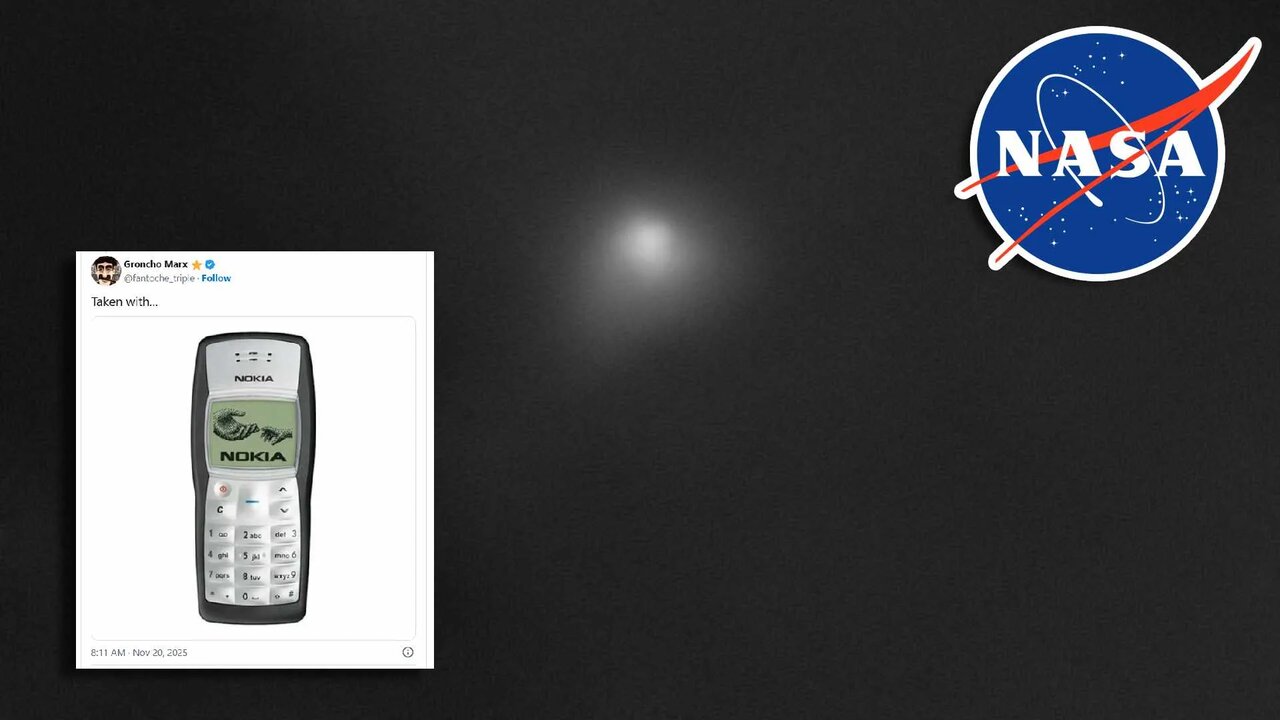 عکس مبهم ناسا از «3I/ATLAS» جنجال به پا کرد / انتقادها اوج گرفت